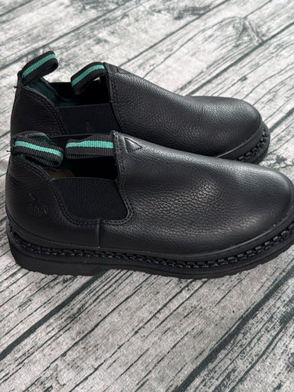 Georgia Boot Romeo Slip-On Work Boots Women's 8.5W G3060 Black New